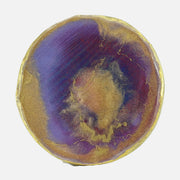 Timeless Elegance Violet and Gold Crystal Holder - Love Rocks
